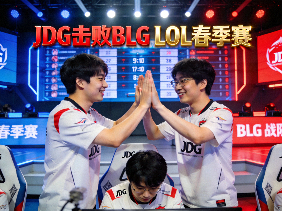 电竞新闻图片 - JDG击败BLG LOL春季赛