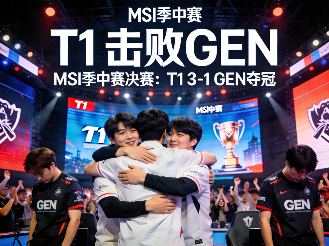 今日头条新闻图片 - MSI季中赛 T1击败GEN