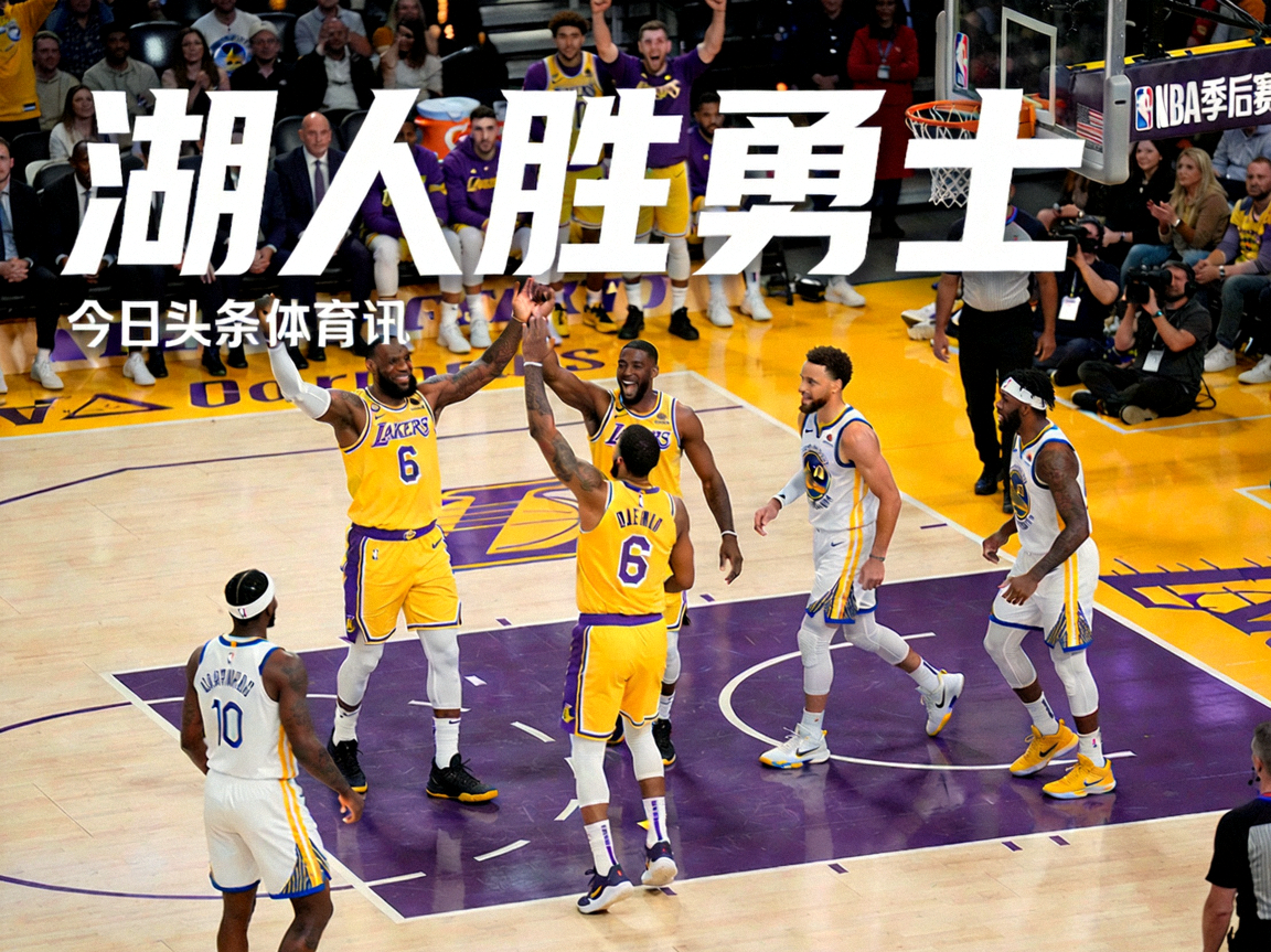 今日头条新闻图片 - NBA季后赛 湖人胜勇士