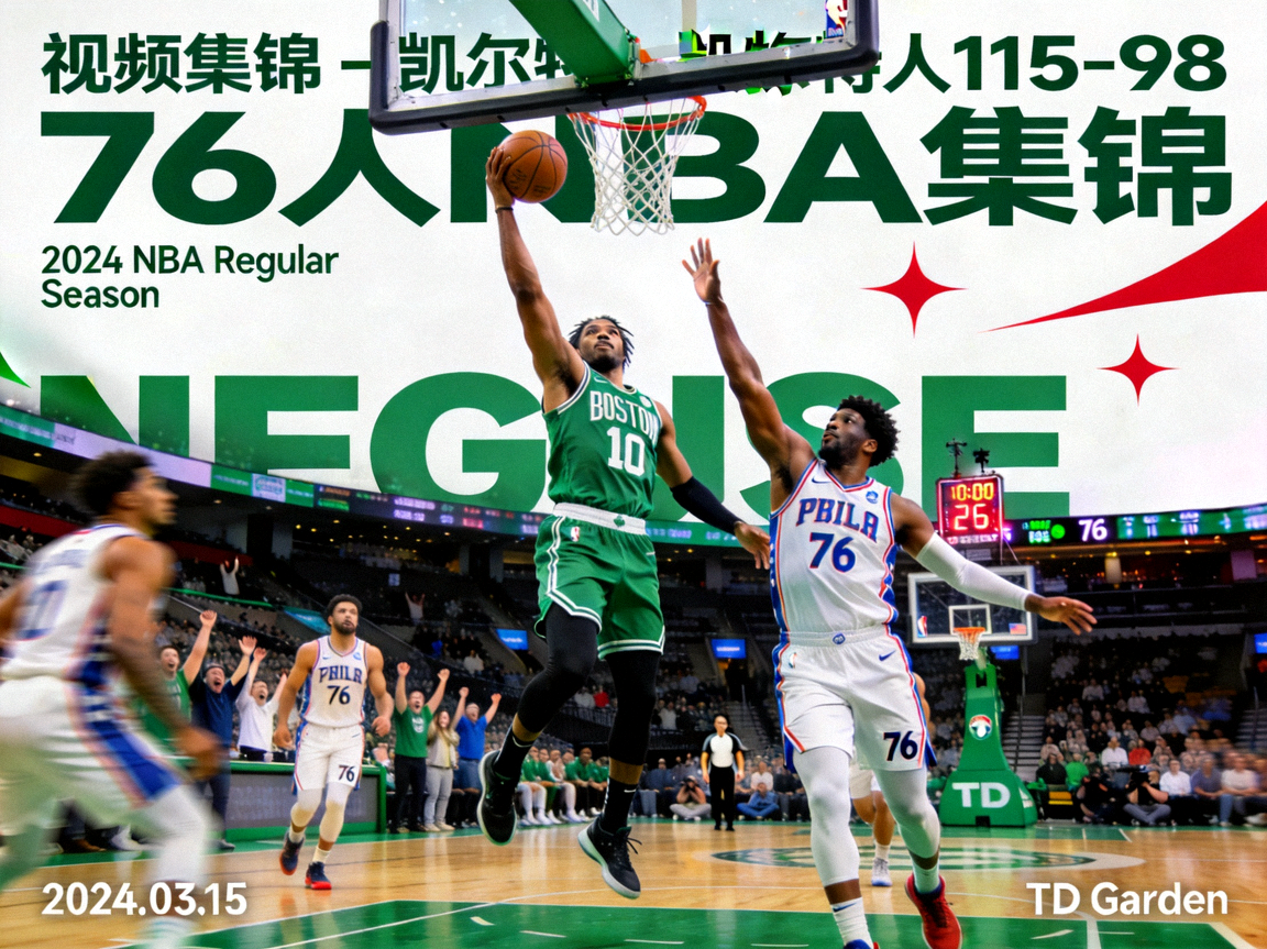 视频集锦 - 凯尔特人115-98 76人 NBA集锦
