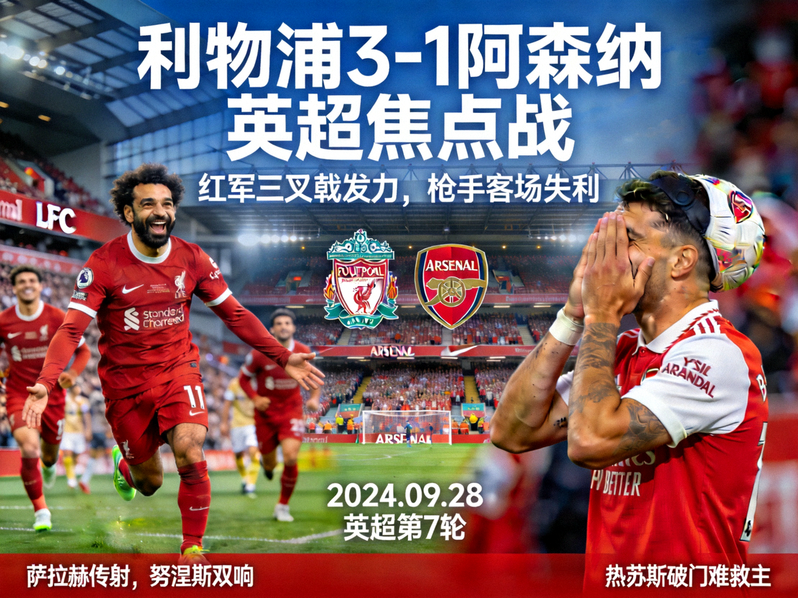 足球资讯图片 - 利物浦3-1阿森纳 英超焦点战